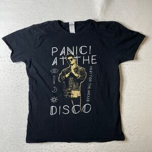 Panic At The Disco Pray For The Wicked 2019 Tour Shirt Mens Large Black Band Tee